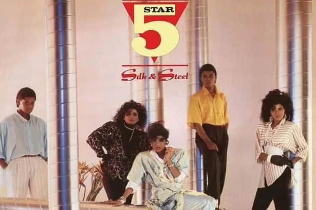 The cover of the album Silk and Steel by 80s pop icons Five Star (Picture contributed)