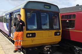 Heritage line Wensleydale Railway has announced that Oliver Kirkby, from Harrogate, has passed his driver training at the age of 21. (Picture Janette Stewart)