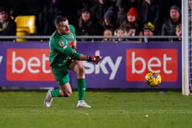 James Belshaw rejoined Harrogate Town from Bristol Rovers for an undisclosed fee earlier this month. Picture: Malcolm Bryce/ProSportsImages