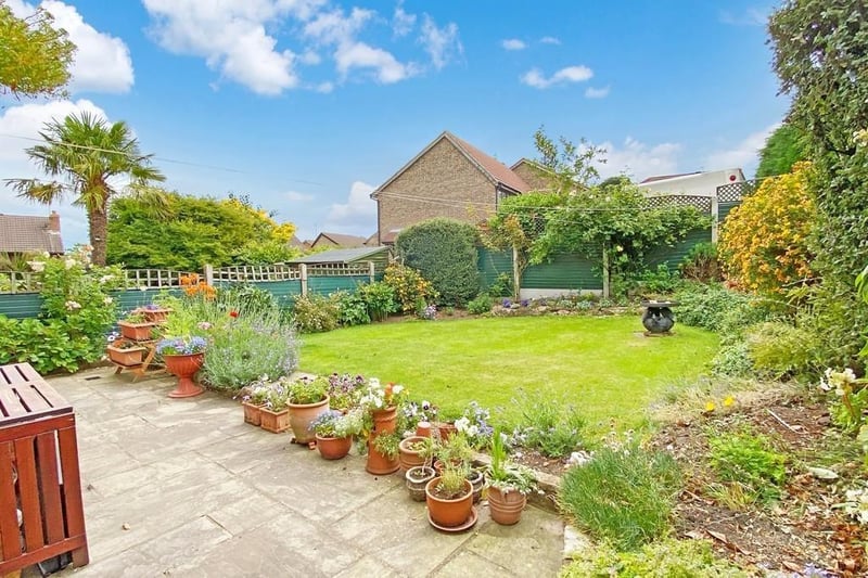 A lawned garden with well stocked borders adds to the attractions of this home that has stunning countryside surroundings. For more details, call  01423 562531.