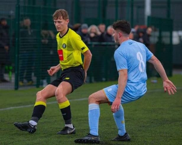 Harrogate Town Under-18s currently sit top of the North East Division of the EFL Youth Alliance. Picture: Matthew Appleby