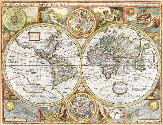 John Speed ‘A New and Accurate Map of the World – sold for £5,500