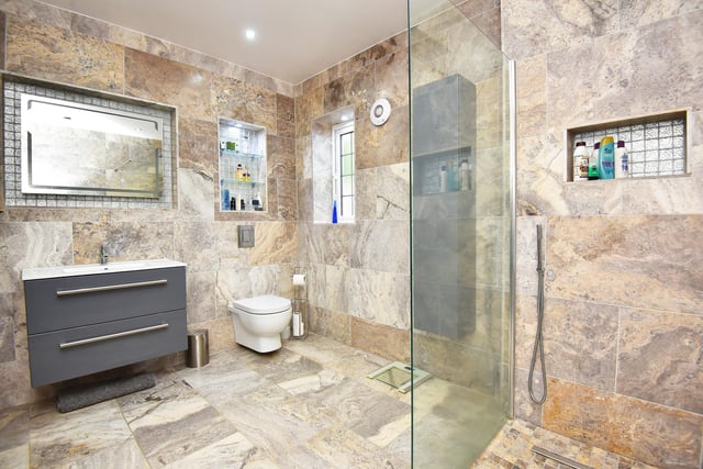 There are three en suite shower rooms within the house, along with the main bathroom.
