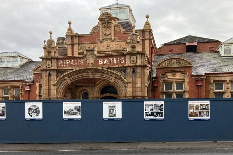 Behind the hoardings a £2m rejuvenation project is well under way at ...