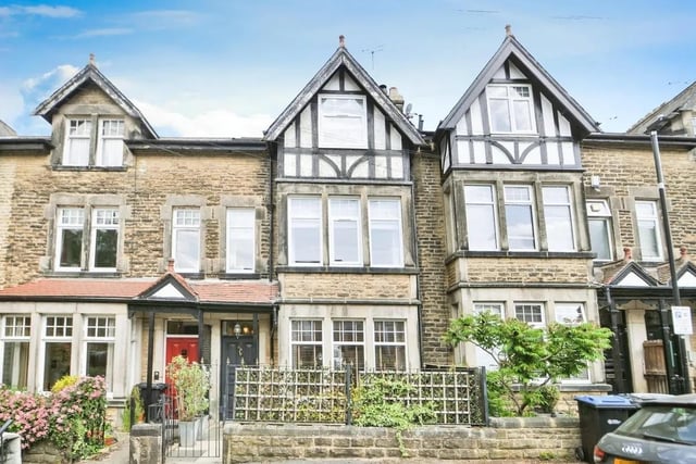 This four bedroom and two bathroom flat is for sale with Hunters for £400,000