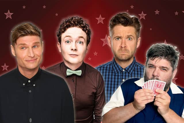 The Hyena Lounge Comedy Club returns to Harrogate Theatre on on Friday, May 19 featuring four of the funniest headline acts from the world of comedy, including Scott Bennett, Stephen Bailey, Rob Rouse and Andre Vincent.