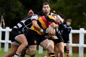 Harrogate RUFC's National Two North survival hopes were dented badly by Saturday's loss to fellow strugglers Preston Grasshoppers. Picture: Gerard Binks
