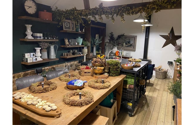 The new company, Grange Farm Flowers, has focused on a variety of events including dinner parties, home styling, weddings and even wreath making which took place this Christmas.