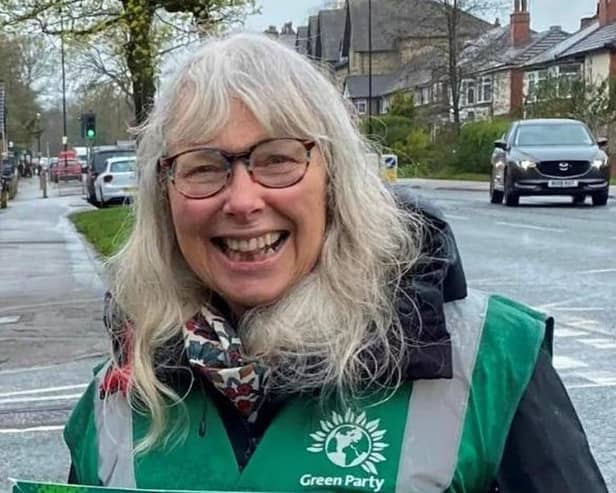 Gilly Charters who is standing for the Hookstone ward, is one of 14 Harrogate Green Party candidates in the forthcoming Harrogate Town council elections. (Picture contributed)