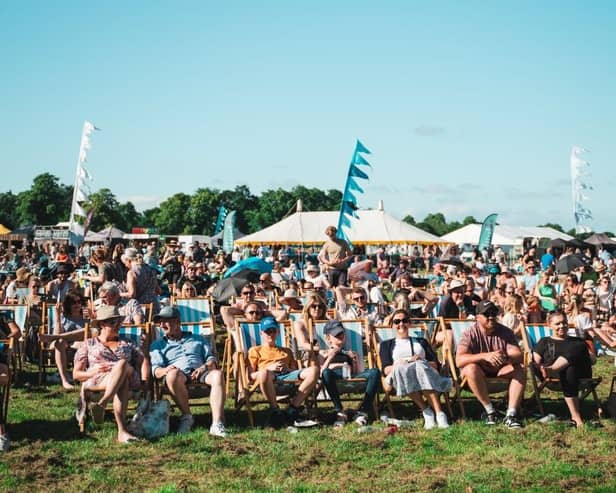 Sitting pretty - The Harrogate Food and Drink Festival is back this weekend. (Picture Stephen Midgley Breakpoint Media / The Harrogate Food & Drink Festival)