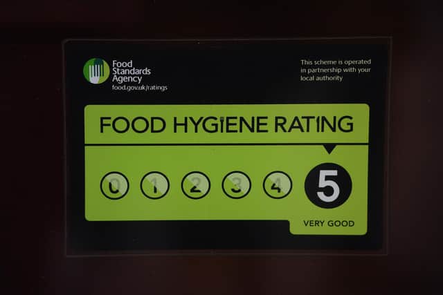 Two Harrogate restaurants have been awarded new food hygiene ratings by the Food Standards Agency