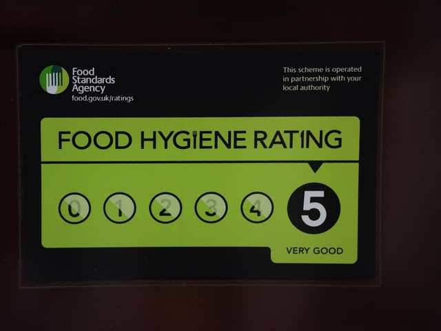 Two Harrogate restaurants have been awarded new food hygiene ratings by the Food Standards Agency