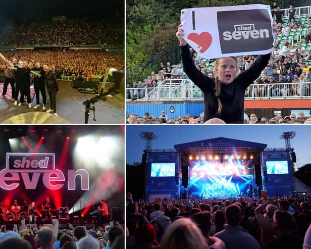 Shed Seven at Scarborough Open Air Theatre