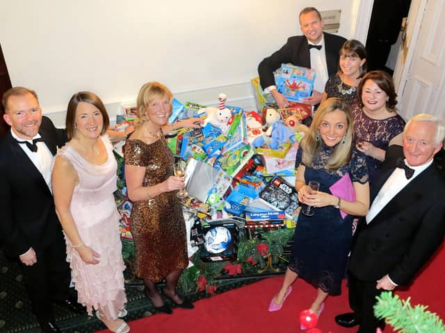 A fun event with a serious purpose - The organising committee of the Snowball charity event in Harrogate. (Picture contributed)