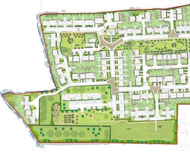 The plans for 200 new homes at a former police training centre site in Harrogate have been approved
