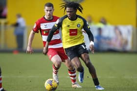 Harrogate Town ran out 3-1 winners the last time they entertained Doncaster Rovers at Wetherby Road. Picture: Paul Thompson/ProSportsImages
