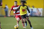 Harrogate Town ran out 3-1 winners the last time they entertained Doncaster Rovers at Wetherby Road. Picture: Paul Thompson/ProSportsImages