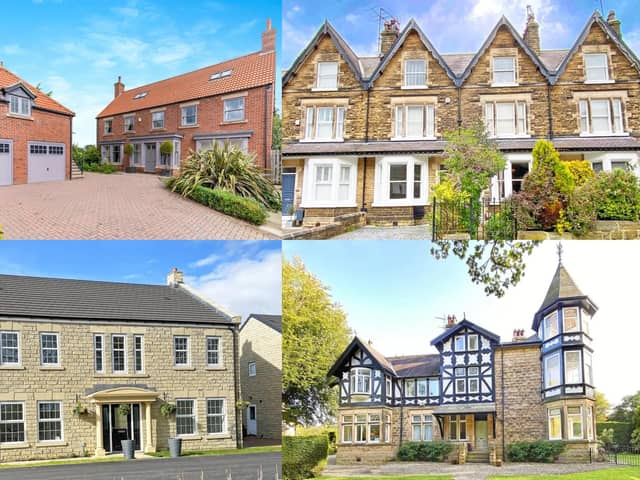 We take a look at 17 properties in the Harrogate district that are new to the market this week