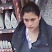 The police are searching for a woman after more than £200 worth of items were stolen from Waitrose in Harrogate