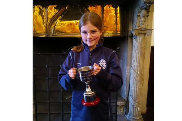 Pictured: Evalyn Webster who took home the Most Promising Instrumentalist at the Ripon Young Musician of the Year Competition.