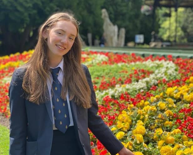 Students floral tribute brought to life in honour of King Charles III