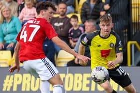 Harrogate Town triumphed 3-2 the last time they met Salford City. Picture: Matt Kirkham