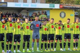 Harrogate Town suffered a 2-0 home defeat to Leyton Orient on Saturday afternoon. Picture: Matt Kirkham