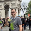 “The atmosphere was electric" - Harrogate and Knaresborough MP after completing the Paris Marathon for two Harrogate-based charities. (Picture contributed)