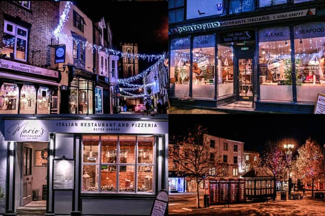 Ripon City's landscape dazzles at night as the shops gear up for the annual Christmas Window Competition.