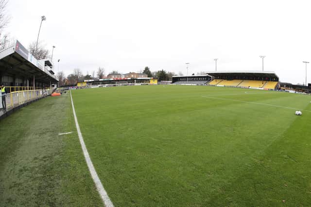 The EnviroVent Stadium, home of Harrogate Town. Picture: Pete Norton/Getty Images