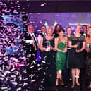 Flashback to the winners on stage at last year's Harrogate Advertiser Excellence in Business Awards. (Picture Gerard Binks)