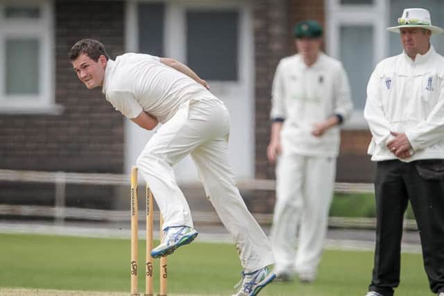 Harrogate's David Foster took five wickets and scored 44 not out as Harrogate beat Sheriff Hutton Bridge on Saturday (Photo: Caught Light Photography)
