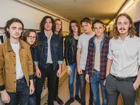 Fighting Caravans meet  Blossoms at HMV Leeds. (Picture by Andrew Benge)