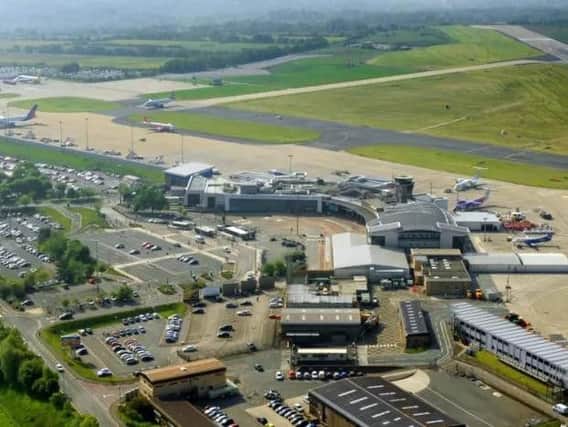 A new railway station serving Leeds Bradford Airport is among the proposals outlined today by Leeds city council. Picture: Tony Johnson