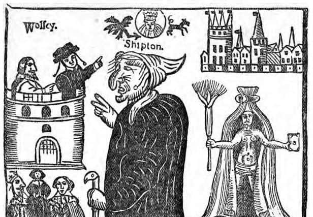 The bronze seated statue of Mother Shipton will be unveiled on September 30. Picture: Mother Shipton Appeal Committee