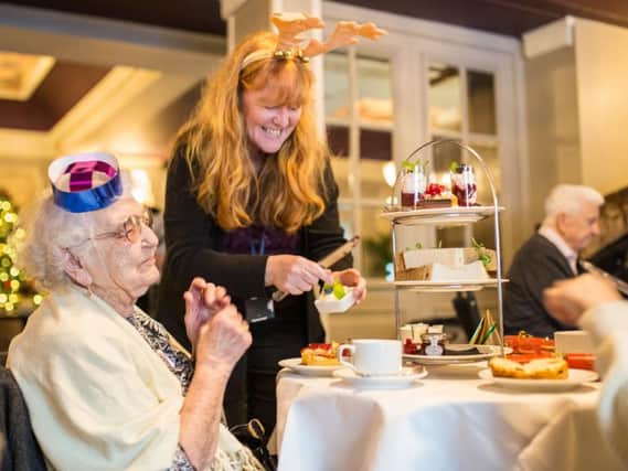 The Majestic Hotel in Harrogate is to donate a percentage of the proceeds from every afternoon tea sold in December toAge UK North Yorkshire and Darlington.