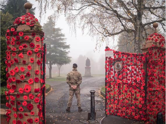 Ripon's poppy displays have moved and inspired. Picture: Paul Oldham.
