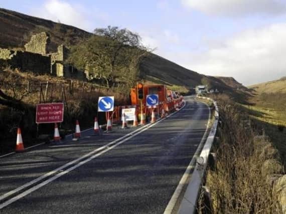 The A59at Kex Gill has been closed since Wednesday night