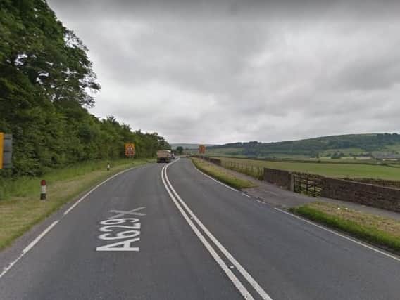 The collision happened on the A629 between Kildwick and Skipton. Picture: Google