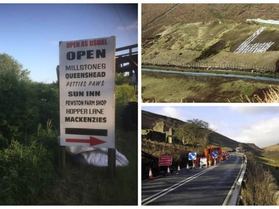 Businesses are concerned that the roadworks at Kex Gill are causing them to lose vital funds from passing trade.