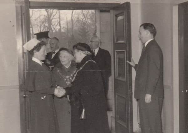 A visit by the Mayoress of Harrogate to the old General Hospital in the 1950s. Credit: Patricia Doidge