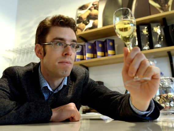 Dream business - Laurence Connolly, owner of Harrogate's The Champagne Concept.