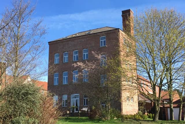 The Old Laundry Tower, 39 Waterside, Â£295,000 with Williamsons, 01423 326889.
