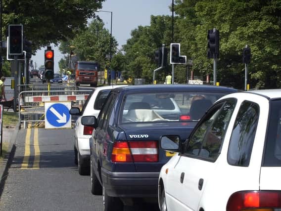 A new cycle path could alleviate car traffic on Otley Road in Harrogate.