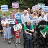 Families affected by cuts to Ripon Community Link.