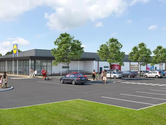 The doors to the new branch of Lidlon Chain Lane will soon be opened