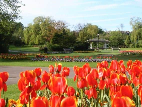 Harrogate's popular Valley Gardens.