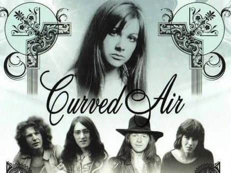 The cover of a Curved Air anthology.