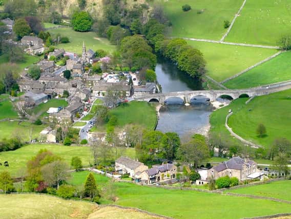 The gorgeous North Yorkshire village of Burnsall.