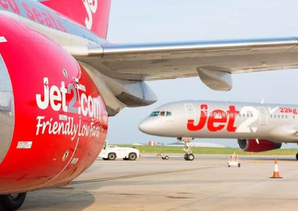 Jet2 has been based at Leeds Bradford Airport for 15 years. (S)